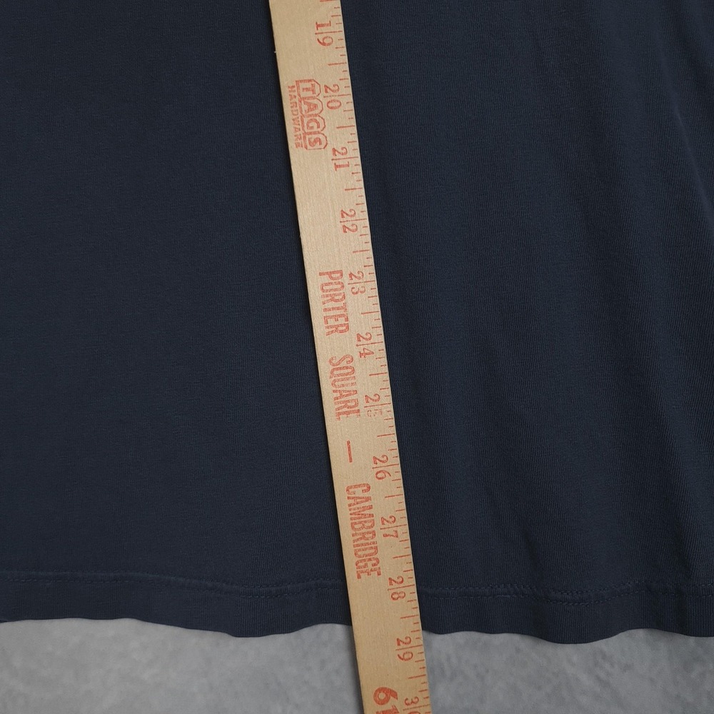 Vintage GAP Shirt Mens Extra Large Navy Blue Classic Spell Out Made in USA 90s - Picture 14 of 16